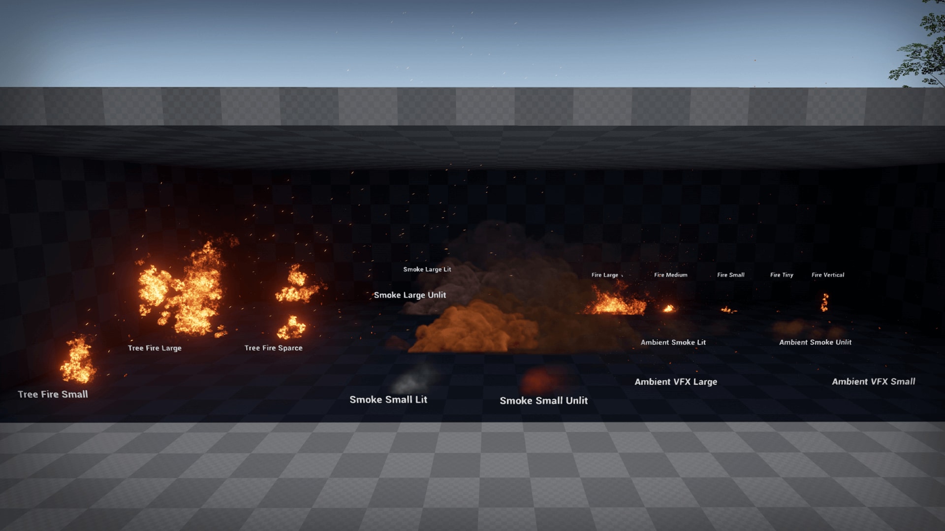 Forest Fire in Visual Effects UE Marketplace