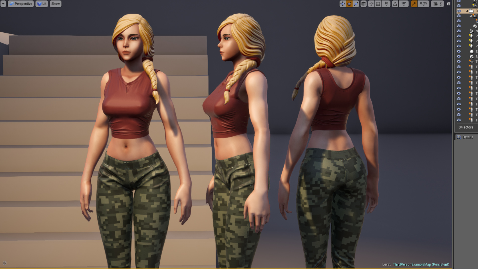 Gr Customizable Female 01 By Gustavo Rios In Characters