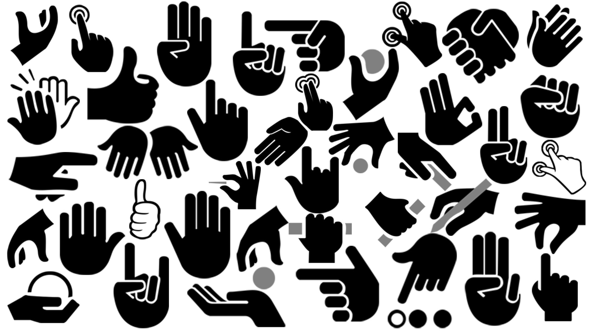 Icon Pack: Hands in 2D Assets - UE Marketplace, image size:1920x1080
