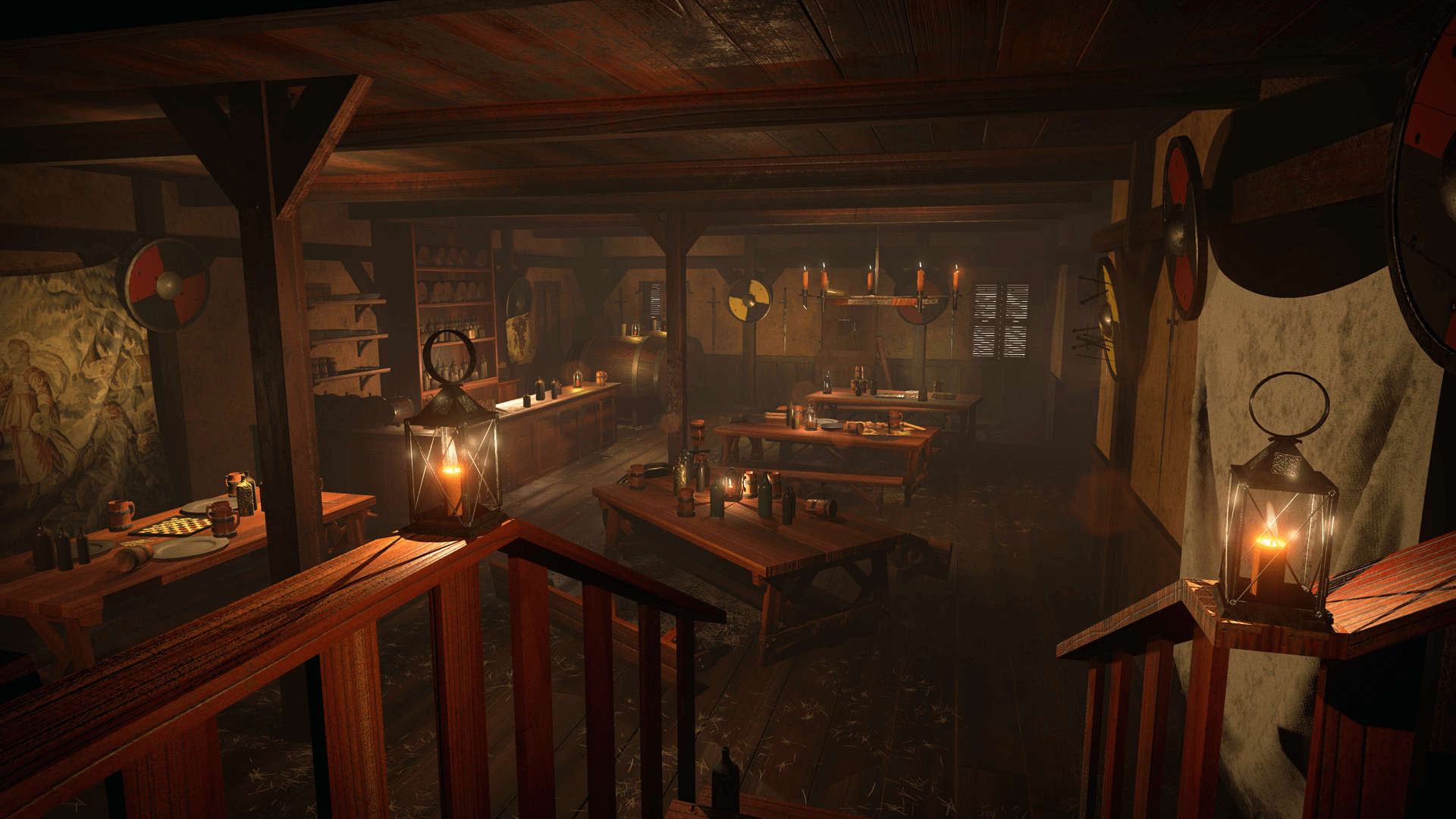 Medieval Tavern by Brett Johnson in Environments - UE4 Marketplace