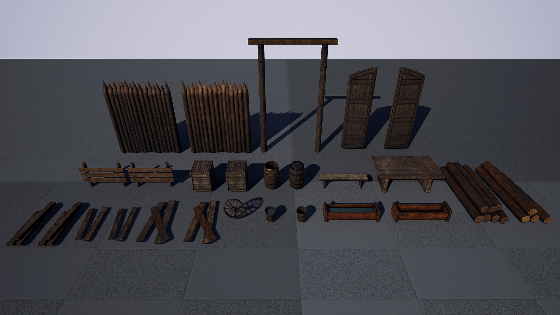 Voice props pack. Wooden Props. Medieval Props. Wooden 1070. Medieval Props Pack v4.22-4.27, 5.0-5.3.