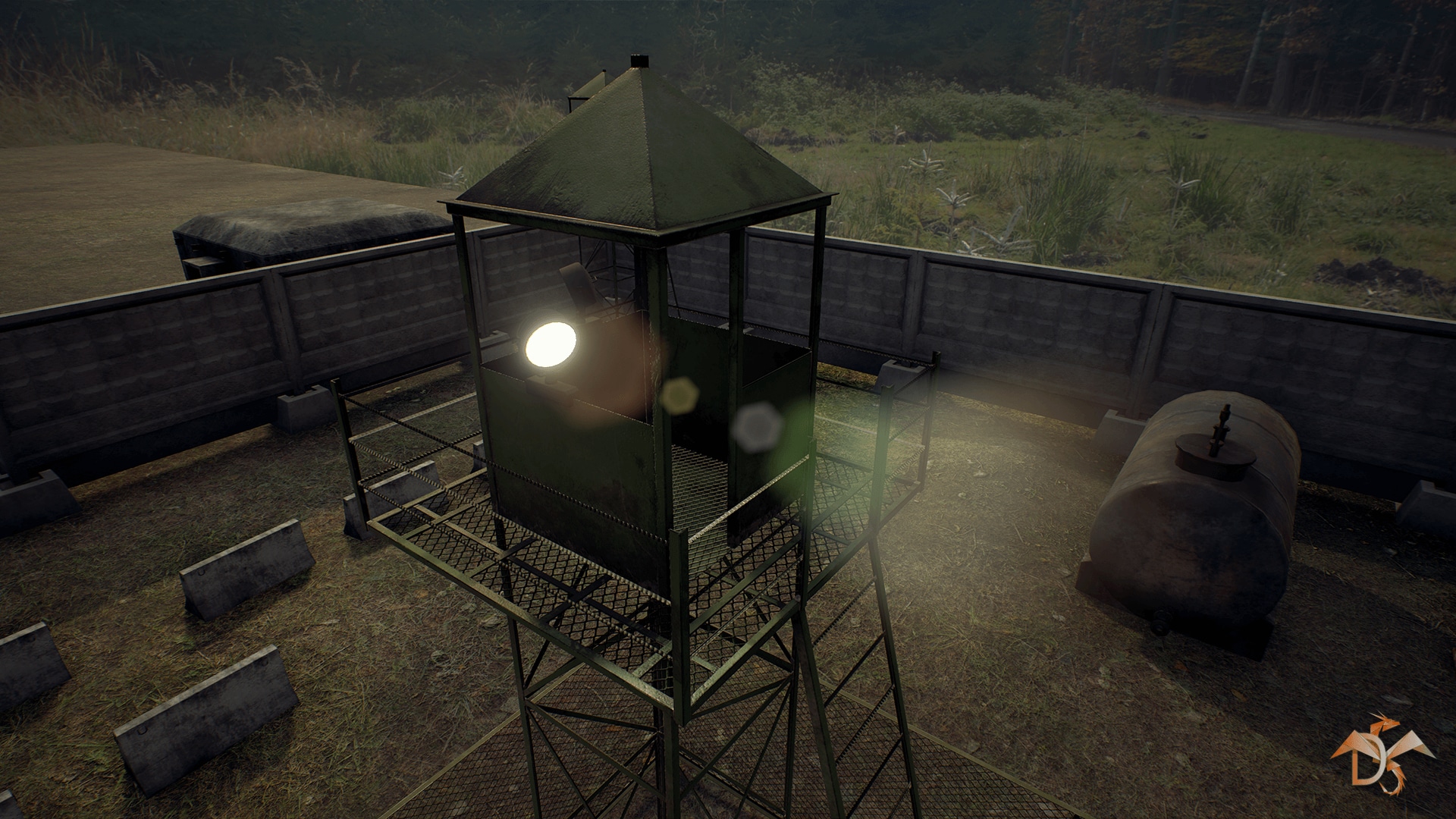 在环境创建的Military Field Camp 3.2 - 虚幻引擎商城