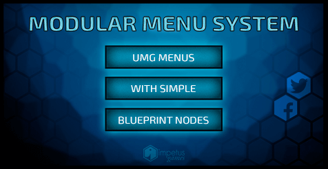 Modular Menu System in Blueprints - UE Marketplace