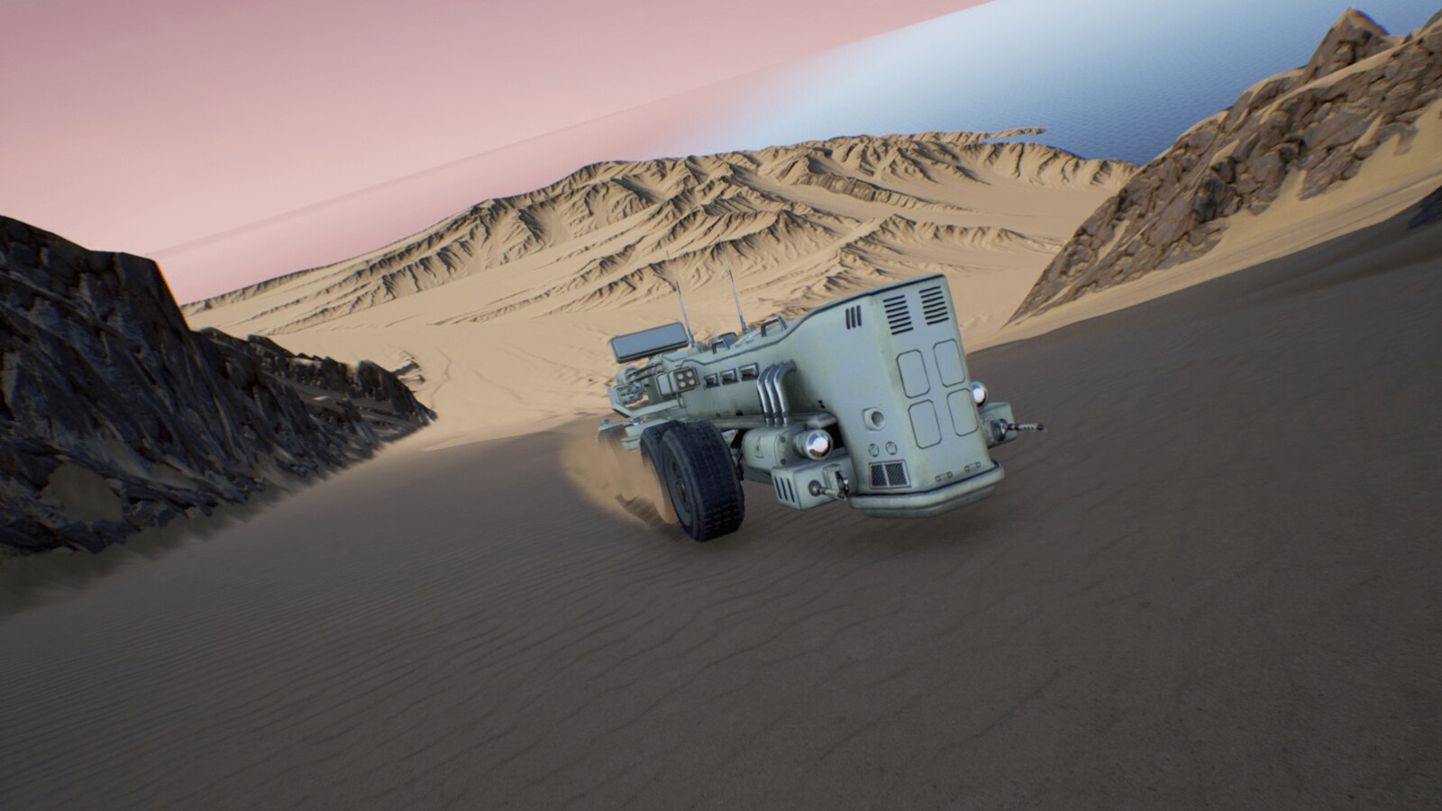 Modular Vehicle in Blueprints UE Marketplace