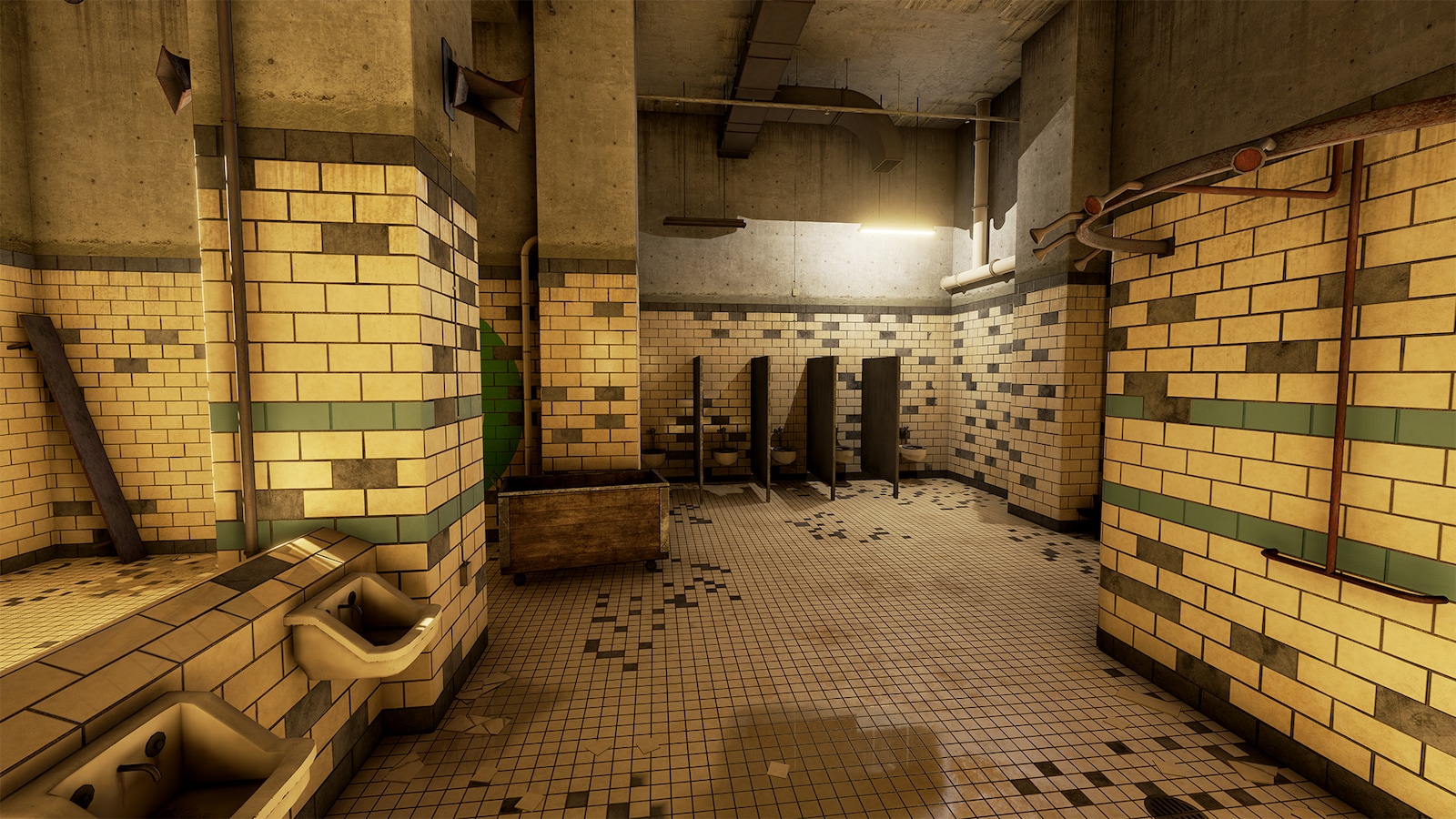 Prison Bathroom, 카테고리 배경 UE 마켓플레이스