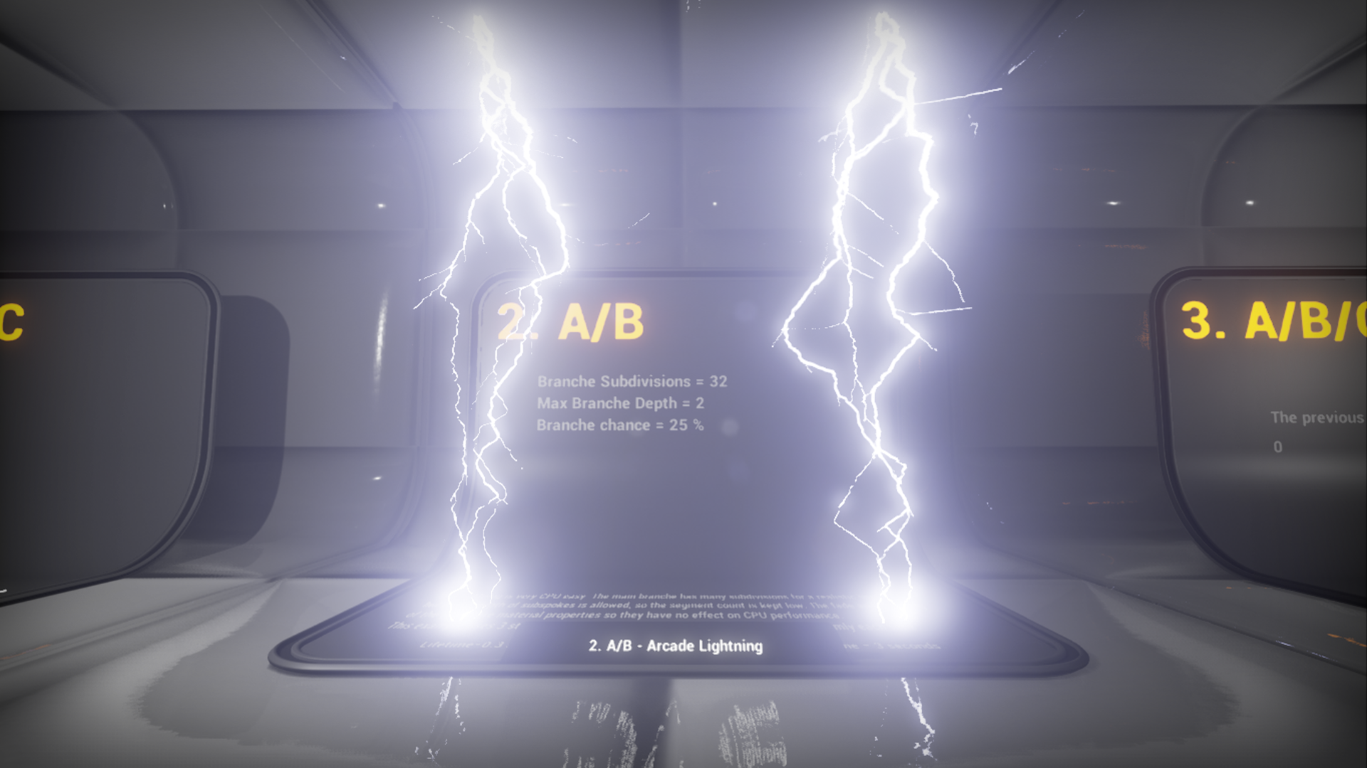 Fx fade options