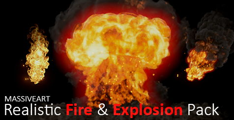 Realistic Fire & Explosion Pack in Visual Effects - UE Marketplace