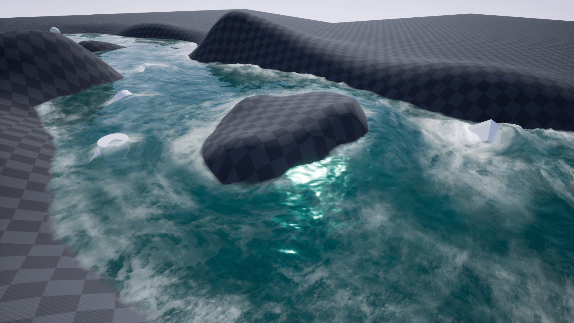 River Water Tool with Flow Buoyancy by James Stone in Blueprints - UE4 ...