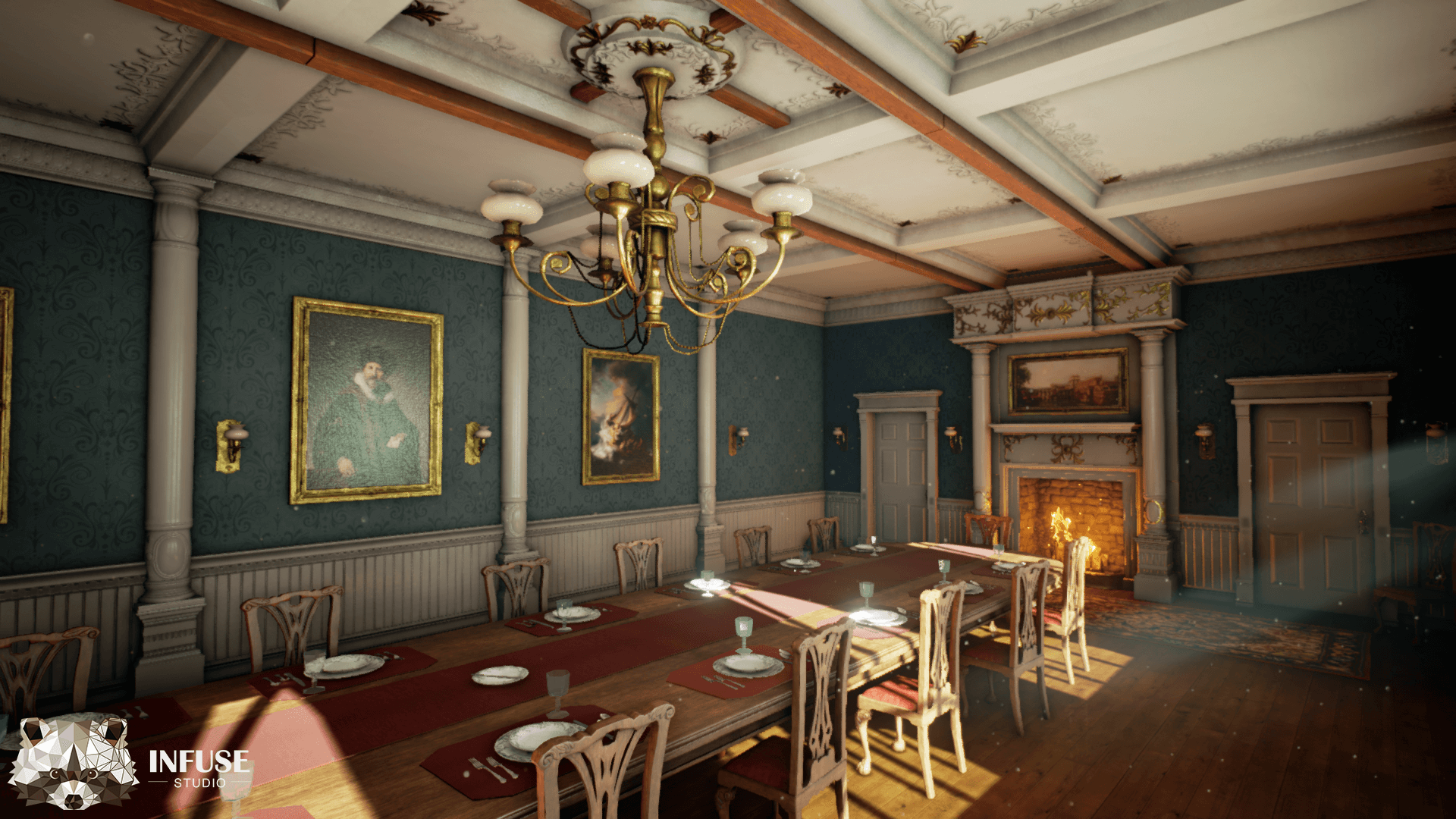 Victorian Dining Room | Environments