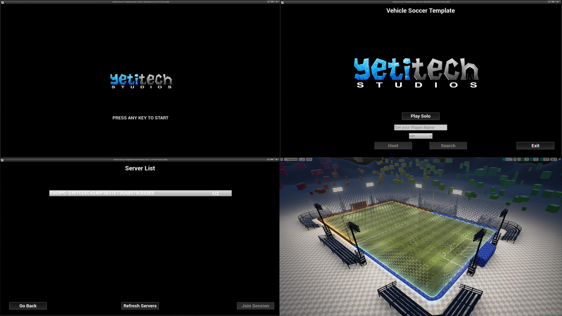 soccer template