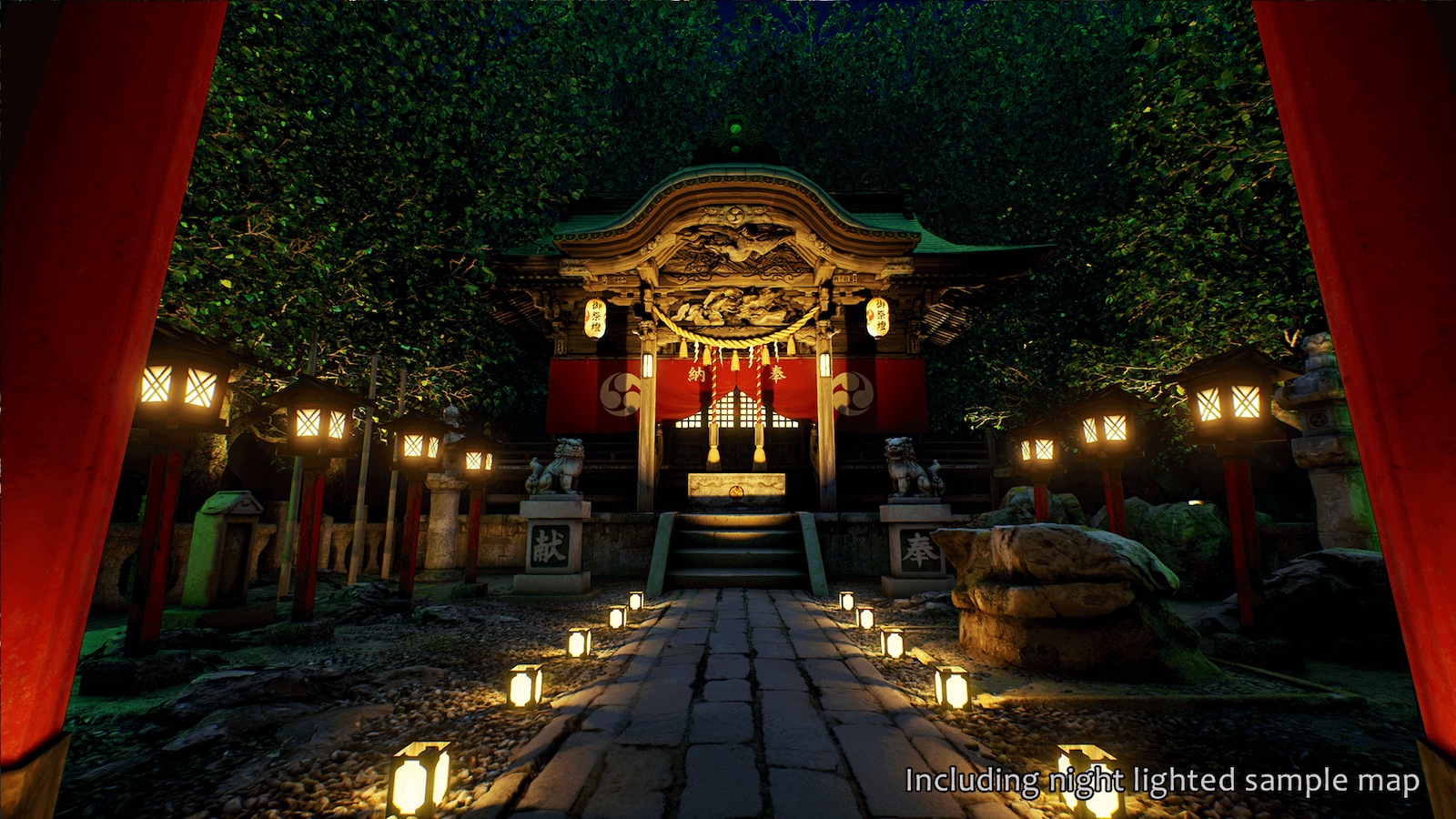 Shinto Shrine in Environments UE Marketplace