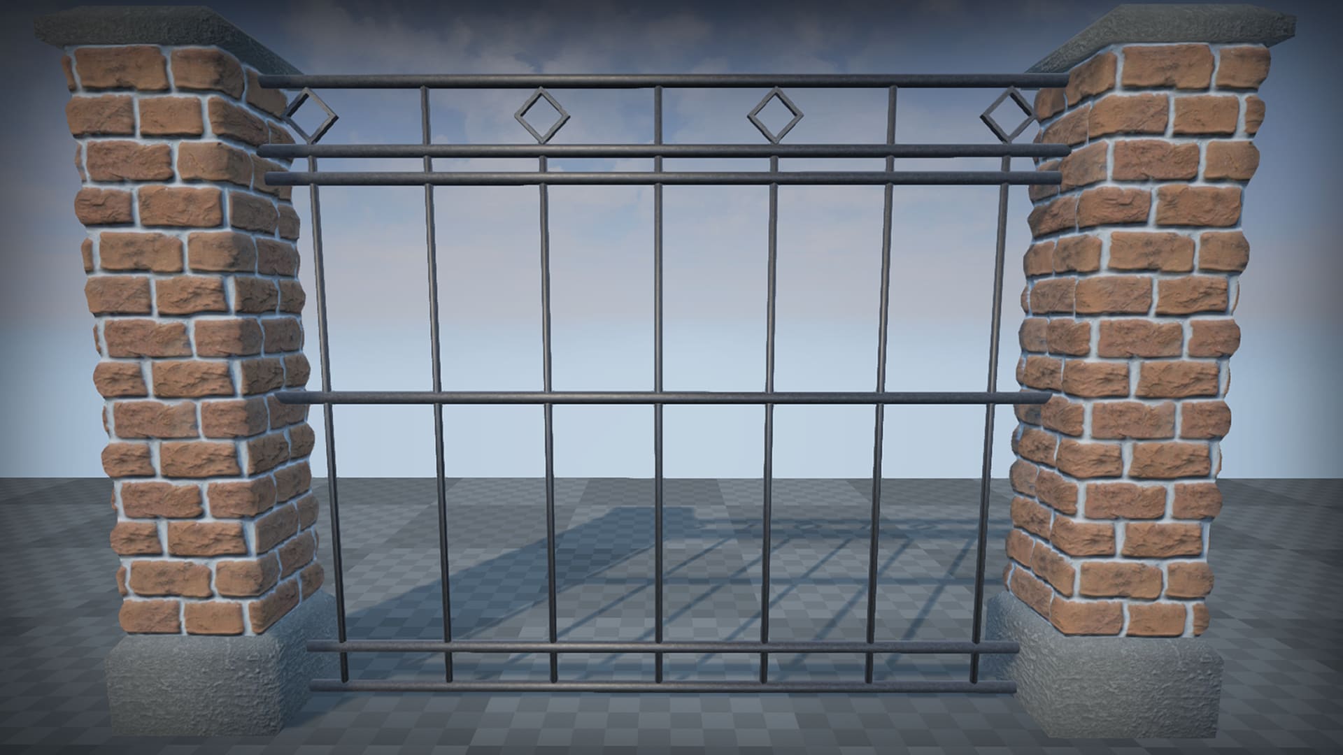 Spline-Enabled Fence Pack in Blueprints - UE Marketplace