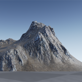 This set of background mountains is perfect for filling out the background of your next game or scene.