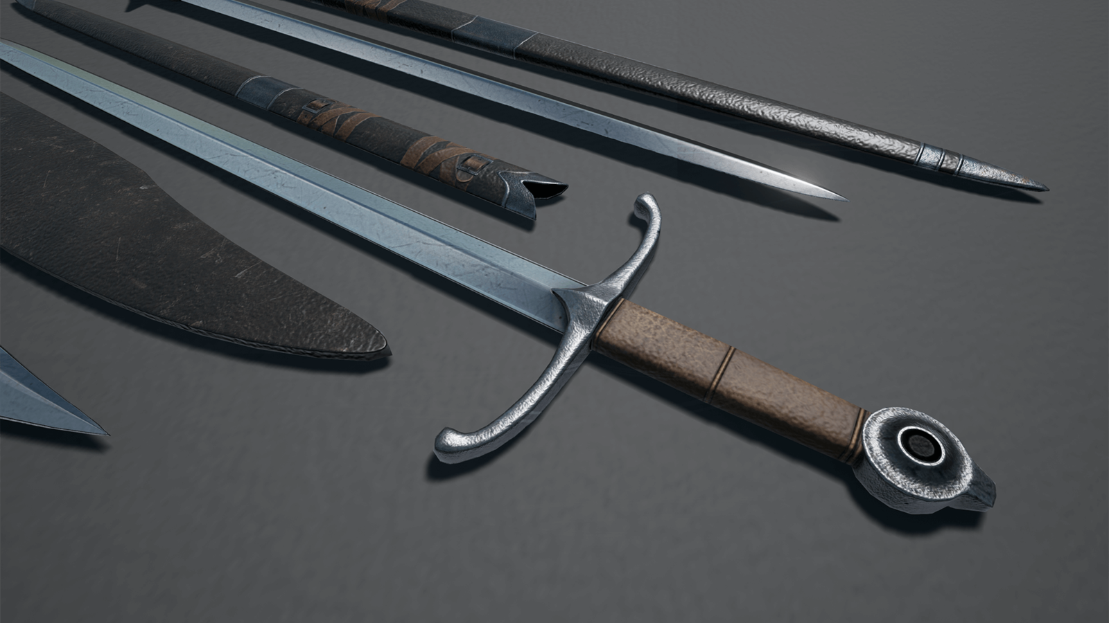 medieval weapons pack 1