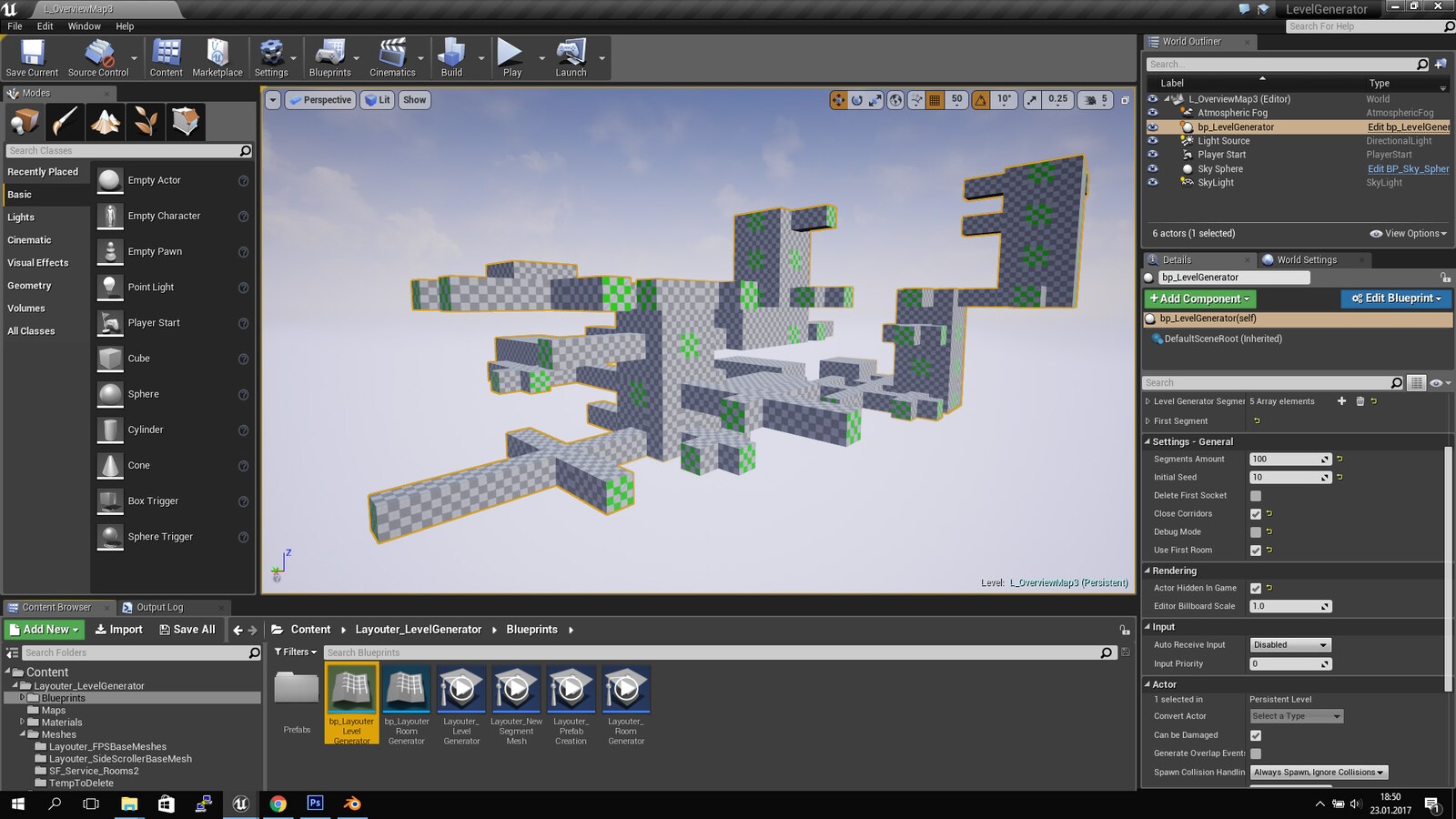 Layouter Blueprint Level Generator by Nanite Storm in Blueprints - UE4 ...