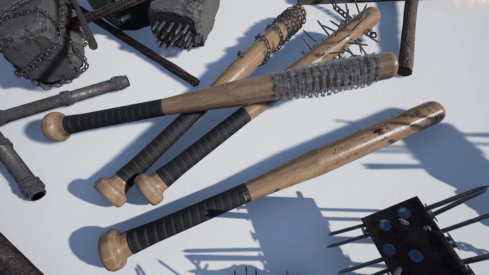 post apocalyptic melee weapons