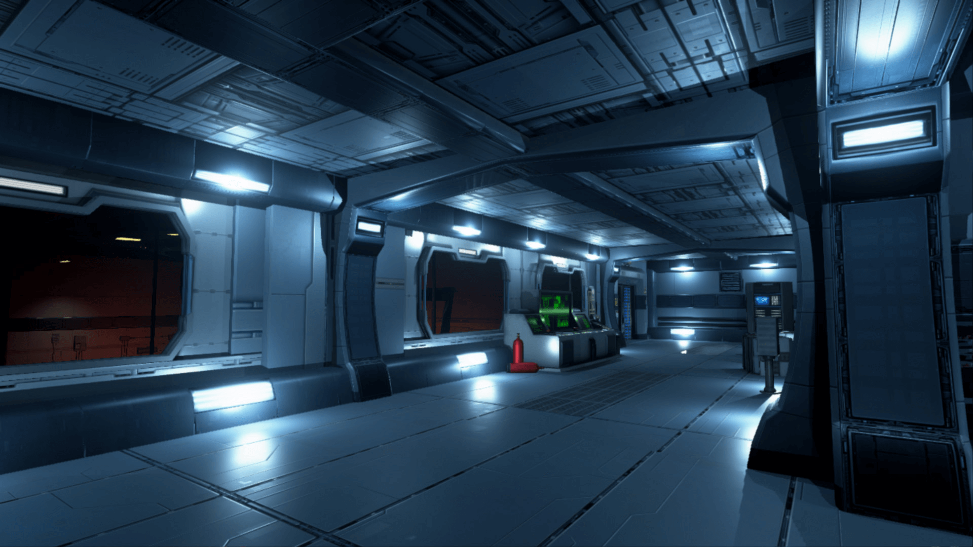 SciFi Chambers Environment Set by Painkiller's Works in ...