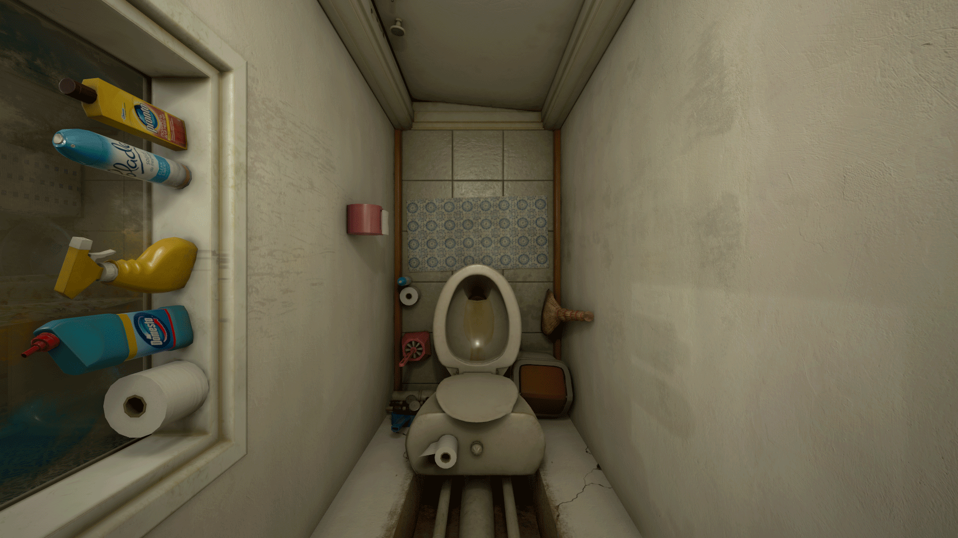 Post Soviet Bathroom by White Noise Team in Environments UE4 Marketplace