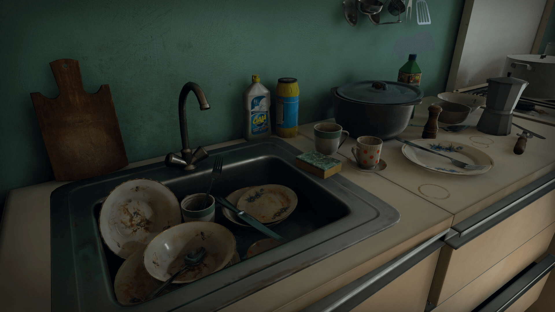 Post Soviet Kitchen by White Noise Team in Environments - UE4 Marketplace
