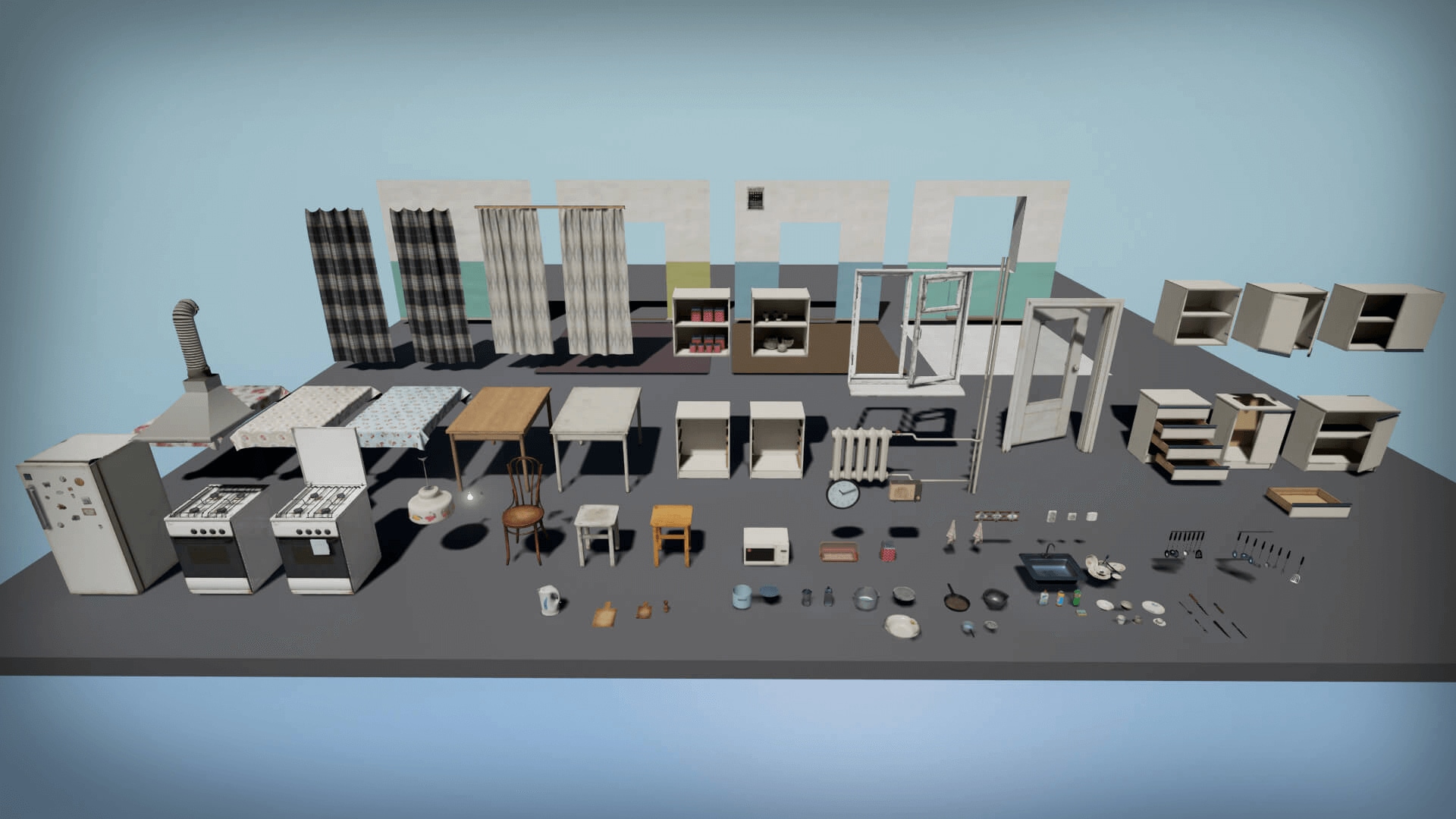 Post Soviet Kitchen in Environments - UE Marketplace