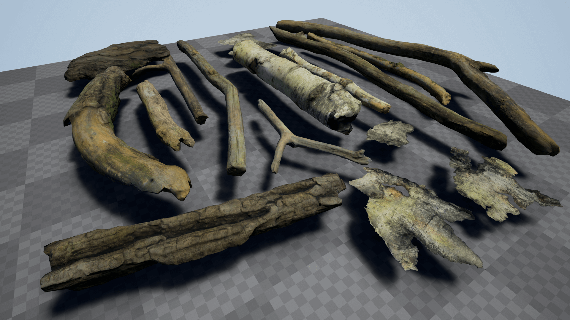 在道具中由mikolaj spychal创建的sticks vol. 2 - 虚幻引擎4商城