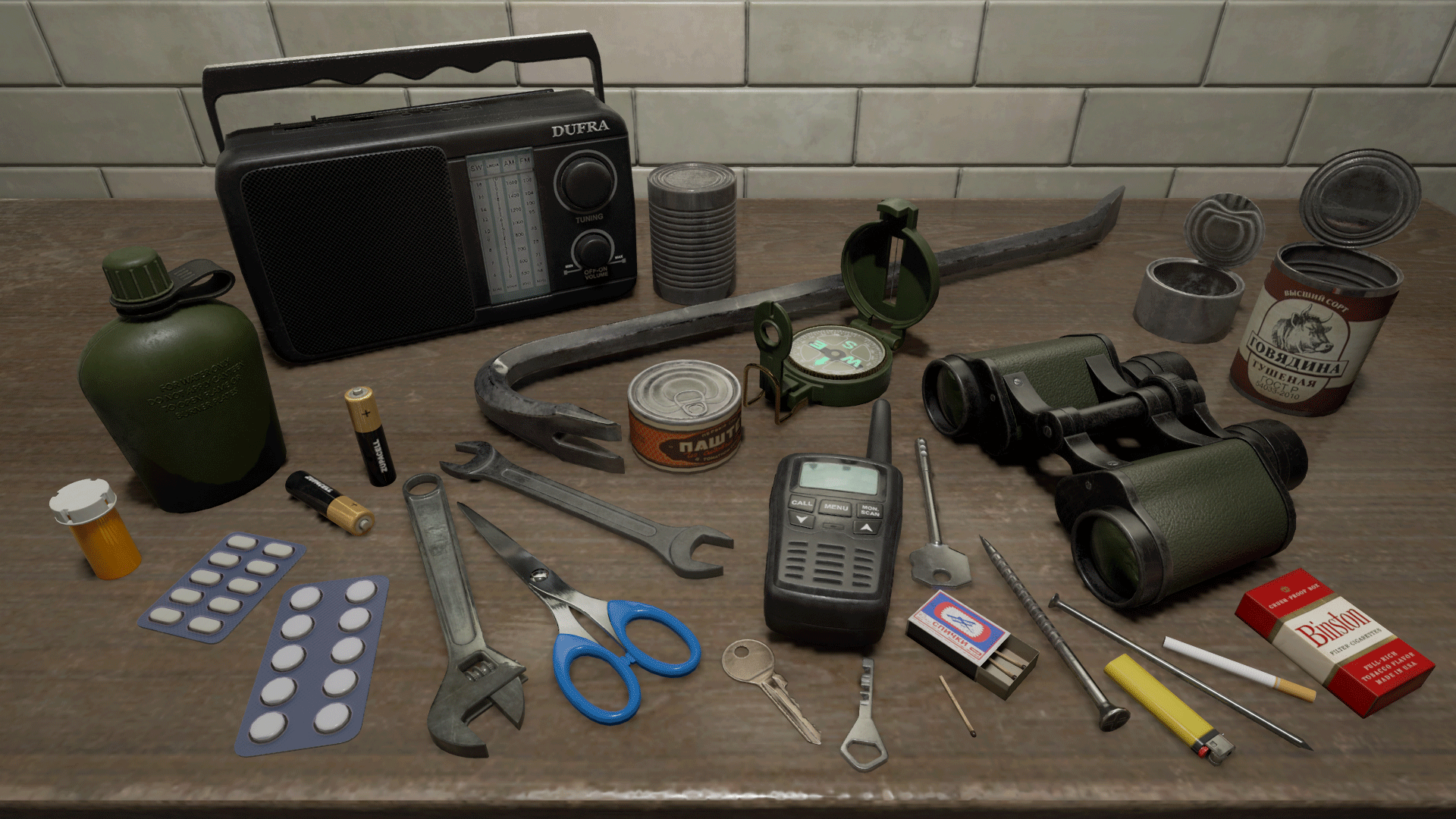 Survival Items Pack by DM Studio in Props UE4 Marketplace