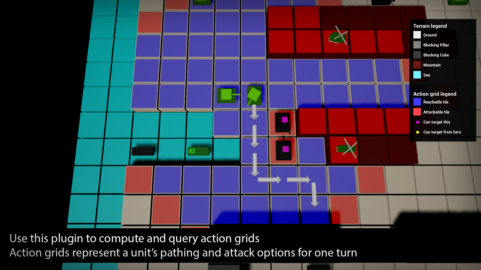 Turn Based Strategy Grids by Zhi Kang Shao in Blueprints UE4 Marketplace