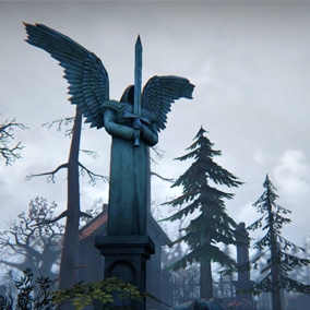 This pack offers a wide range of assets to construct a Top-Down Graveyard level for your game.