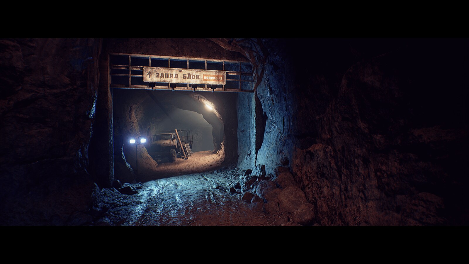 underground caves and bunker