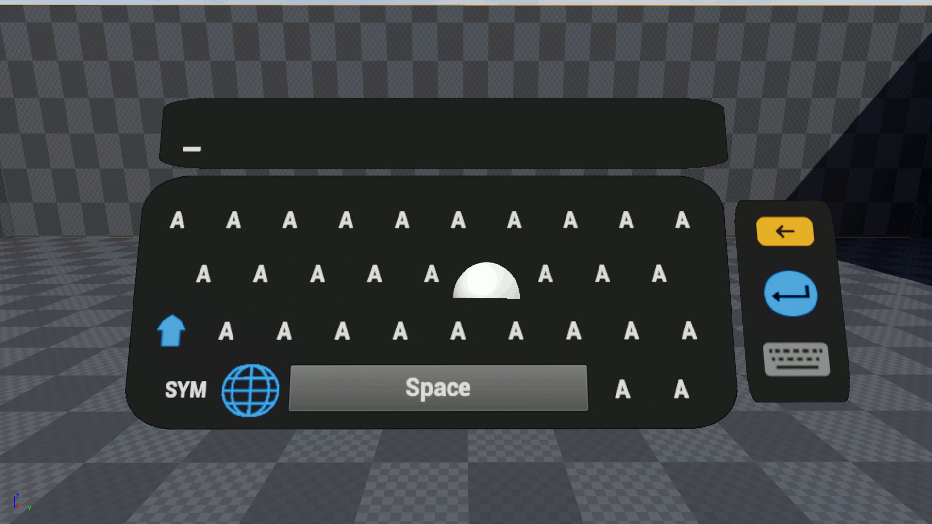 VR Virtual Keyboard by BananaKing in Blueprints UE4 Marketplace