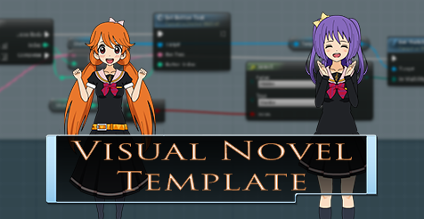visual novel template savy tieng ブループリント ue4 マーケット