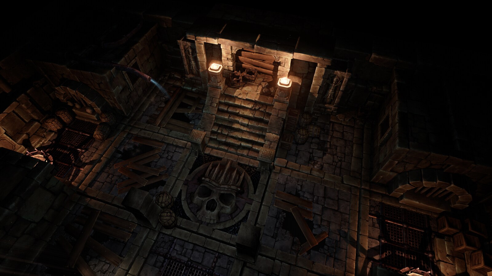 TopDown Dungeons in Environments UE Marketplace