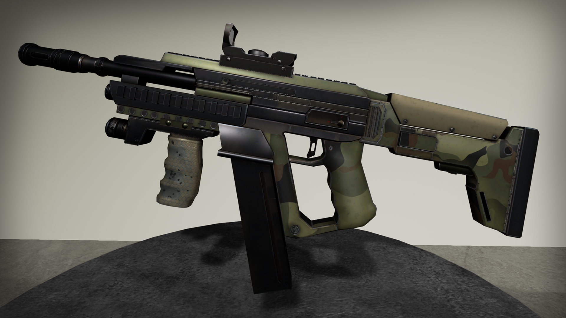 futuristic combat weapons