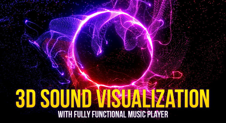 3D Sound Visualization With Music Player UI in Visual Effects - UE ...