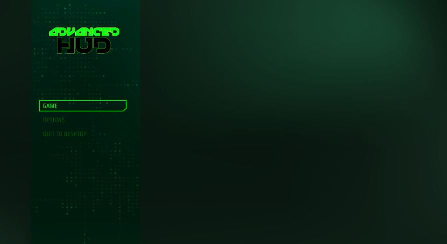 Advanced HUD Style 7 in Blueprints - UE Marketplace