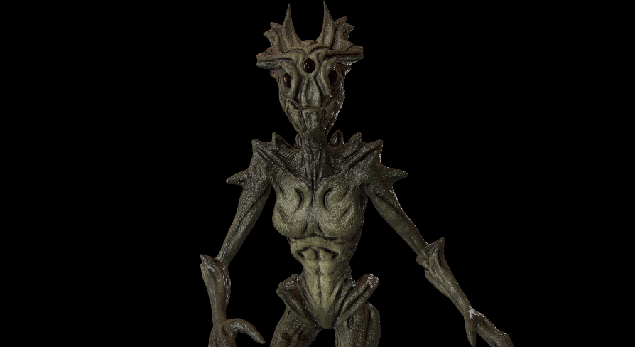 Alien Female in Characters - UE Marketplace