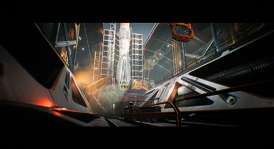 Environment space. Environment space