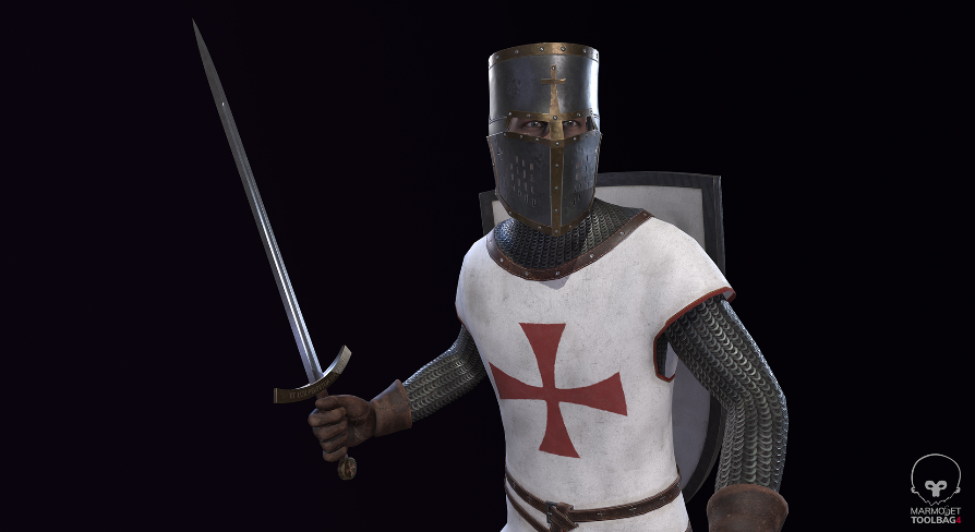 Crusader Knight in Characters - UE Marketplace