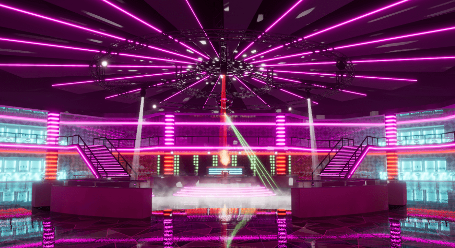 Dance Club in Architectural Visualization - UE Marketplace