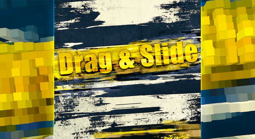Drag the slider. Drag the slider