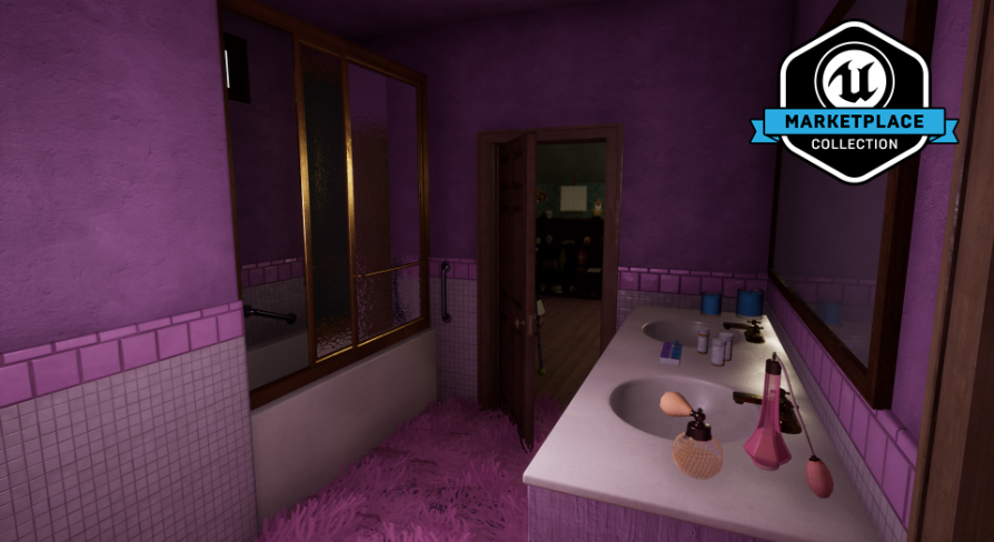 Edith Finch: Edie Room in Environments - UE Marketplace