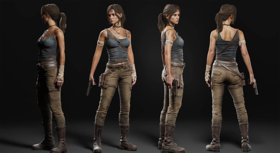 Female Explorer Rigged Character In Characters Ue Marketplace Female Explorer Rigged Character In Characters Ue Marketplace