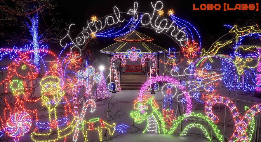 Meadowbrook Christmas Lights 2022 Tucson Festival Of Lights In Props - Ue Marketplace