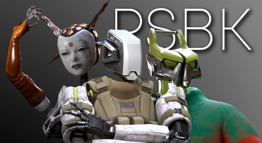 在角色创建的Future Droid Pack #1 - 虚幻引擎商城