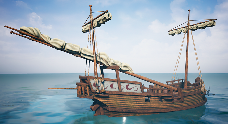 Herring Buss (Ship) in Props UE Marketplace