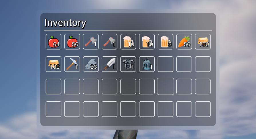 Inventory System (With Modern UI and Video Tutorial) in Blueprints - UE ...