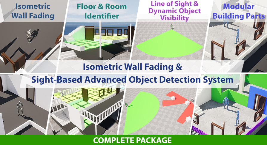 Isometric Wall Fading & Sight-Based Advanced Object Detection System in ...