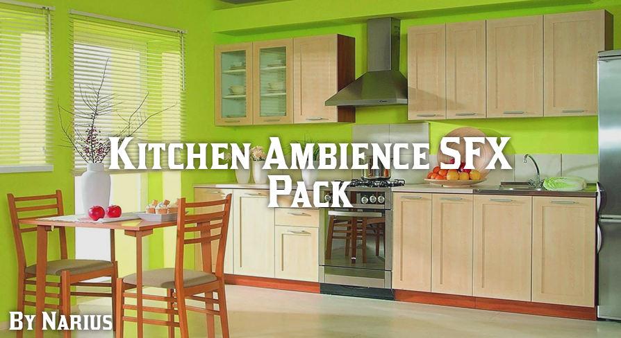 Kitchen Ambience SFX Pack, 카테고리 사운드 이펙트 - UE 마켓플레이스