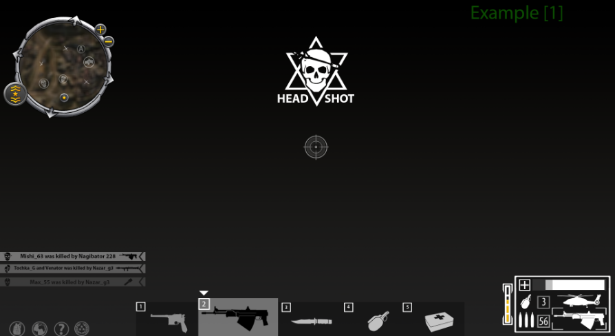 Military and Shooter UI in 2D Assets - UE Marketplace