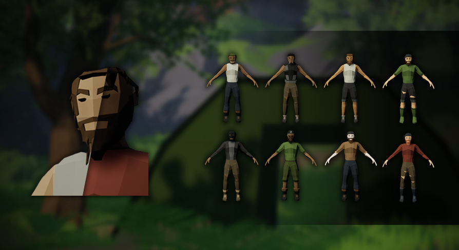Modular Male Characters Pack, 카테고리 캐릭터 - UE 마켓플레이스